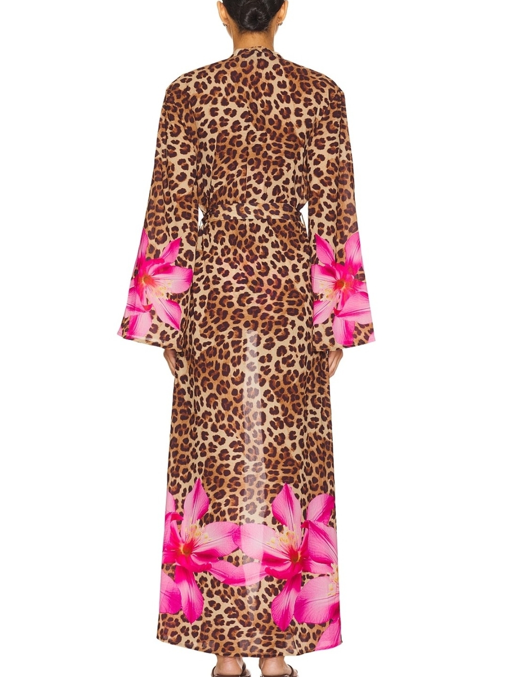 Runaway Camille Robe in Bimini Pink